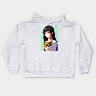 Sandwich Girl Kids Hoodie